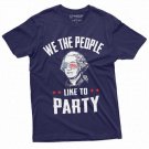Fourth Of July Partying T Shirt We The People Like T-Shirt