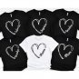 Mother Heart Outfit, I Love My Mom Mother's Day T-Shirt, Personalized Mom Tee, Mother Love Tee
