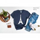 Bonjour T-Shirt, The Eiffel Tower Shirt, Paris Gift T-Shirt, Vive La France Shirt, Europe Travel Shi