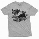 Men S Family Christmas Tree Popular Culture T Shirt Funny Xmas T-Shirt