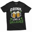Men S Funny St Patricks Day Popular Culture Drink Like T-Shirt
