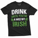 Men S Funny St Patrick S Day Wee Bit Irish T Shirt T-Shirt