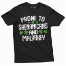 Men S Funny Saint Patrick S Day T Shirt Shenanigans And Malarkey T-Shirt