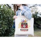 Focus On The Good Analog Camera Tote Bag Motivational Camera Quotes Tote Floral Camera Tote Vintage 