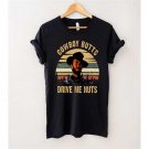 Cowboy Shirt, Cowboy Butts Drive Me Nuts Vintage T-Shirt, Cowgirl Shirt, Country Girl Shirt