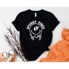 Halloween Shirt, Spooky Vibes T-Shirt, Halloween Vintage Sweatshirt ,Halloween Retro Shirt, Funny Ha