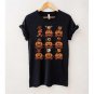 Pumpkin Cat Shirt, Cat Halloween T-Shirt, Halloween Shirt, Black Cat Shirt, Funny Halloween Shirt, C