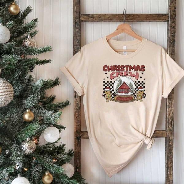 Retro Christmas Shirt, Christmas Crew T-Shirt, Matching Christmas Shirts, Christmas Shirt, Trendy Ch