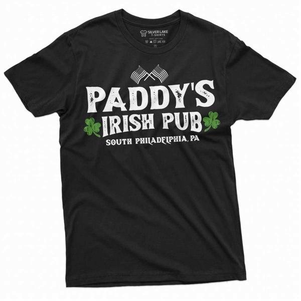 Men S St Patrick S Day T Shirt Paddy S Irish Pub South T-Shirt