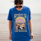 Boho Sun Shirt, Sunshine On The Horizon Retro Vintage T-Shirt, Horizon Shirt