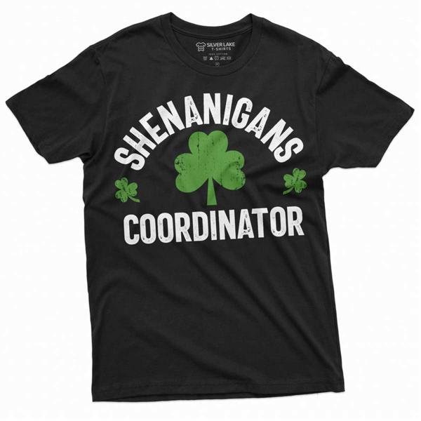 Shenanigans Coordinator T Shirt St Patrick S Day Funny Tee Shirt T-Shirt