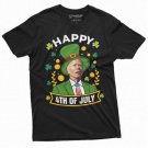 Men S Funny St Patrick S Day Joe Biden T Shirt Happy T-Shirt