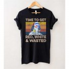 America Shirt, Time To Get Red White Wasted T-Shirt, 4th of July, Gift For Her, Gift For Him