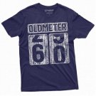 Men S 60th Birthday Celebration Anniversary T Shirt Funny Tee Odometer T-Shirt
