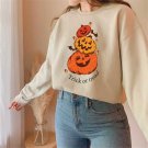 Halloween Halloween Sweatshirt, Trick Or Tread Halloween Sweatshirt