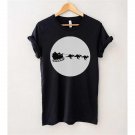 Matching Family Christmas Shirt, Santa Claus Riding Kangaroo Miniature T-Shirt, Merry Christmas Shir
