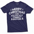 Men S Political Christmas T Shirt Merry Christmas Politically Correct Offensive T-Shirt