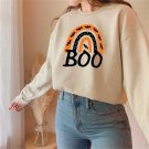 Halloween Sweatshirt, Cute Halloween Sweatshirt Gift For Women, Boo Sweatshirt, Fall Sweatshirt