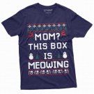 Christmas Funny Tee Shirt Ugly Sweater Style This Box T-Shirt
