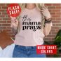 Cute Prayer Mom Shirt, This Mama Prays Cute Christian T-Shirt, Aesthetic Mama Life Shirt, Mom Apprec