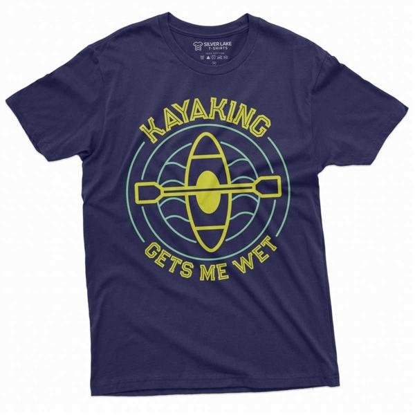 Kayaking Funny Tee Shirt Waters Sports Kayak Double Meaning T-Shirt