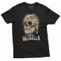 Men S Valhalla Warrior T Shirt Until Valhalla Skull Usa Flag T-Shirt