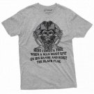 Men S Pirate Warrior T Shirt Motivational Funny Swords Skull Birthday T-Shirt