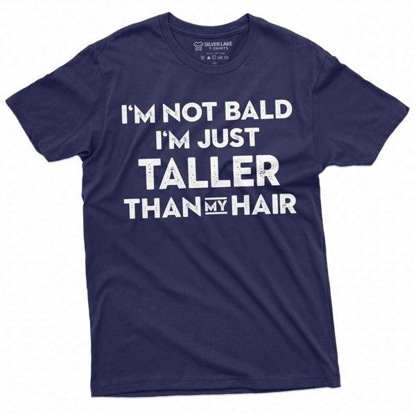 Men S I Am Not Bald T Shirt Funny Bald Man T-Shirt