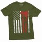 Men S Viking Till Valhalla Usa Flag T Shirt American Flag T-Shirt