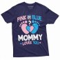 Personalized Gender Reveal Pink Or Blue Baby Sex T Shirt T-Shirt