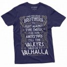 Men S Valkyr Valhalla T Shirt Ancestors Brotherhood Warrior Tee Shirt T-Shirt