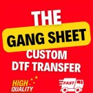 Gang Sheet Custom Dtf Transfers, High Quality Dtf Gang Sheet, Custom Print Heat Transfer, Wholesale 