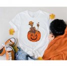 Skeleton Happy Halloween Costume, Halloween Happy Skeleton Women T-Shirt, Halloween Shirt, Halloween