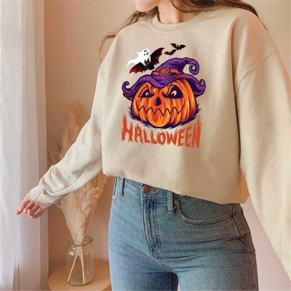 Halloween Costume Gift for Friends, Halloween Pumpkin Witch T Shirt, Halloween pumpkin, Halloween Gi