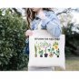 Plant Grocery Bag, Lets Root For Each Other Canvas Bag, Motivational Saying Tote Bag, Positive Quote