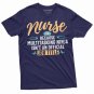 Nurse Funny T Shirt Nurses Day Multitasking Tee Shirt Gift T-Shirt