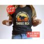 Third Birthday Party Hoodie, Awesome Three Rex 2020 Funny Kid Sweatshirt, Three Rex Dinosaur Crewnec