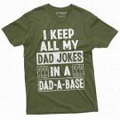 Dad-a-base dad joke shirt, Mens Fathers day Shirt, Daddy Funny shirt, Dad Joke tee, Database funny t