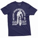 Men S Bicycle Bike T Shirt Old Guy On Bicycle Papa T-Shirt