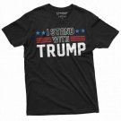 Men's I Stand With Trump T-Shirt DJT arrest inditement Tee Trump 2024 Supporter Tshirt