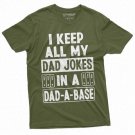 Dad-a-base dad joke shirt, Mens Fathers day Shirt, Daddy Funny shirt, Dad Joke tee, Database funny t