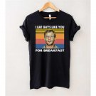 Jeffrey Dahmer Shirt, I Eat Guys Like You for Breakfast Halloween Gift Vintage T-Shirt, Scary Film G