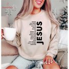Religious Jesus Lover Crewneck, Jesus The Son Of God Sweatshirt, Trendy Christian T-Shirt, Light Of 