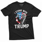 Men S I Stand With Trump T Shirt Djt 2024 Arrest T-Shirt