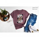 Hearts Card Game T-Shirt Queen Of Hearts Shirt Playing Card Game Tee Gift Card Lover T-Shirt Queen O