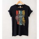 Black Father Shirt, Mens Strong Black King Vintage T-Shirt, Fathers Day Gift, Father Shirt, Dad Shir