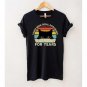 Black Cat Lover Shirt, Black Cat I Have Been Social Distancing For Years Vintage T-Shirt