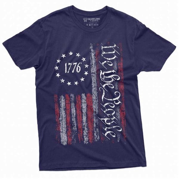 We The People Tee Shirt 1776 Independence Day 4th T-Shirt