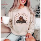 Cute Camper Shirt, Life Is Better By The Camp Fire Sweaer, Trendy Camp Life Shirt, Retro Camping Shi