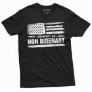 I Identify As Non Bidenary Funny Tee Shirt Political T-Shirt